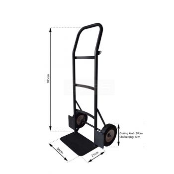Xe đẩy hàng 02 bánh cao 105cm CSPS VNTR2100BB1A