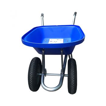 Xe rùa 2 bánh thùng tôn sườn ống phi 34 dày 1.5mm Trần Đà XR.N015.017
