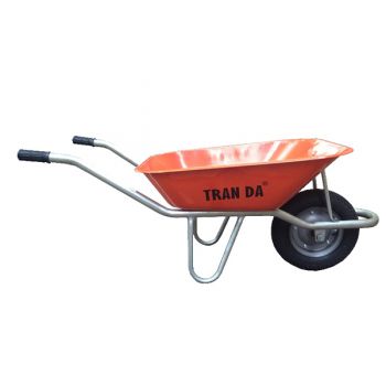 Xe rùa thùng tôn cam 67L sườn 1.3mm Trần Đà C-1.5 H76
