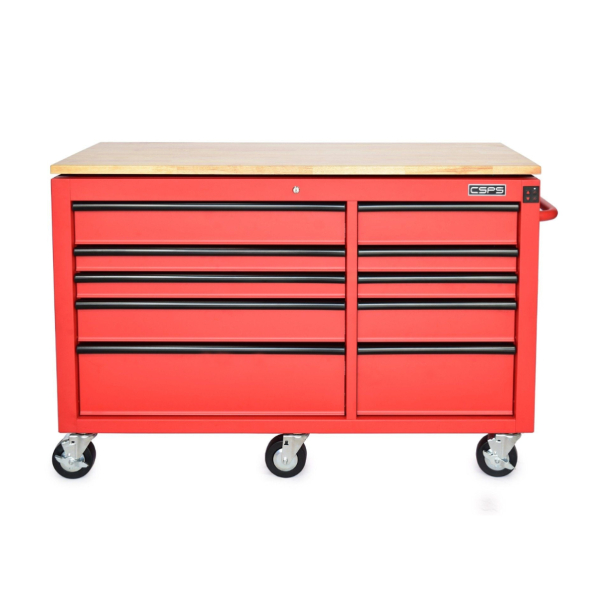 Tủ dụng cụ 142cm - 10 hộc kéo màu đỏ CSPS VNEC14210BC1M