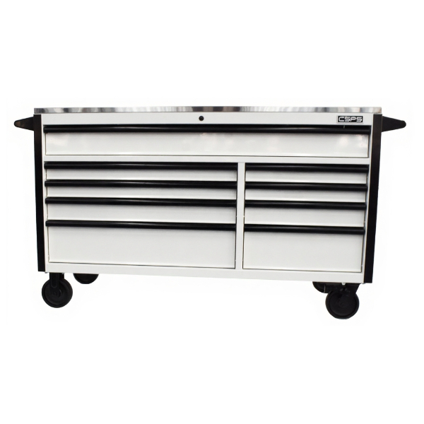 Tủ dụng cụ 152cm - 09 hộc kéo màu trắng CSPS VNTC15209BJ1M