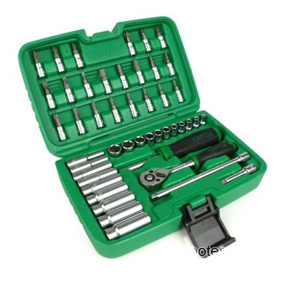 1/4" Bộ Tuýp 46 chi tiết TOPTUL GCAI4601