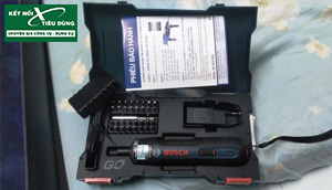 2 Bộ sản phẩm vặn vít bán chạy nhất của Bosch đầu 2019