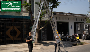4 Mẫu thang nhôm đa năng Poongsan chiều cao khủng, tải trọng lớn