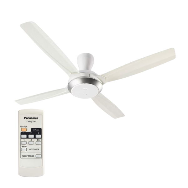 59W Quạt Trần 4 cánh Panasonic F-56XPG-W (Cánh 140cm - Ti 29.2 cm)