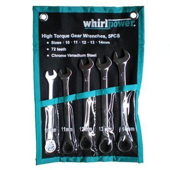 Bộ cờ lê vòng miệng tự động 5 chi tiết Whirl Power 1244-TV01-0505