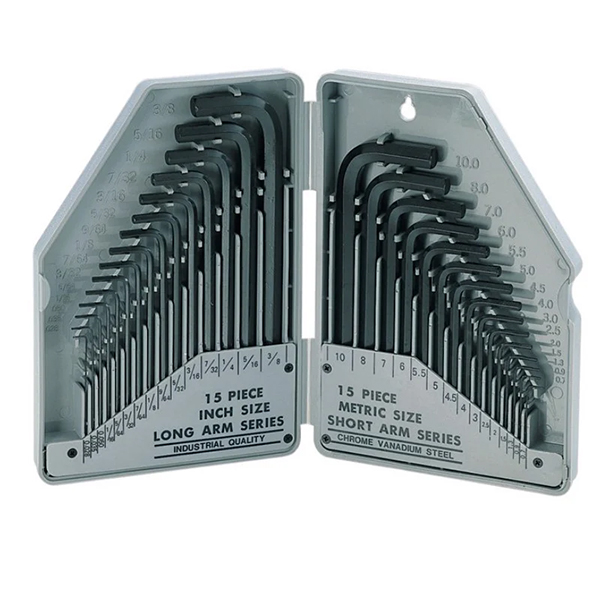 Bộ lục giác 30 cây Pro'skit 8PK-027 (mm/inch)