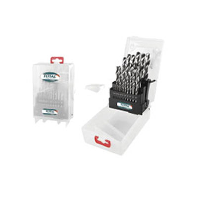Bộ mũi khoan kim loại HSS 25 chi tiết Total TACSD0251