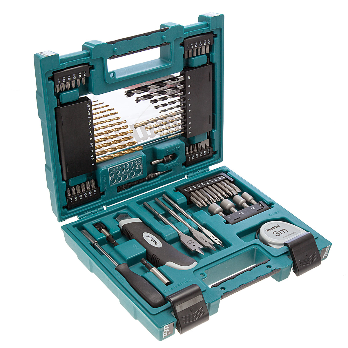 Bộ phụ kiện mũi khoan và vít 71 chi tiết Makita D-33691