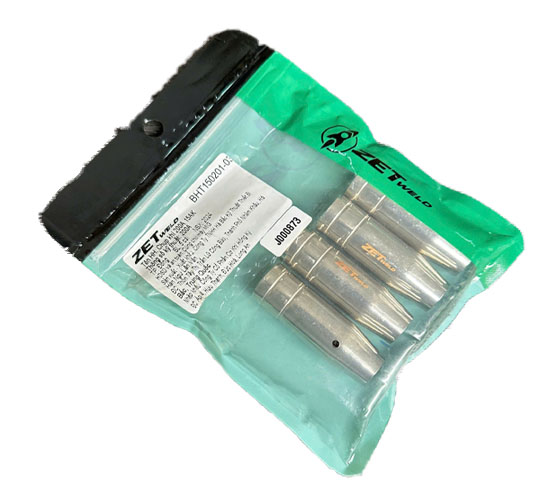 Chụp khí Mig 15AK ZETweld 200A đồng mạ Niken (Dạng ren gài)