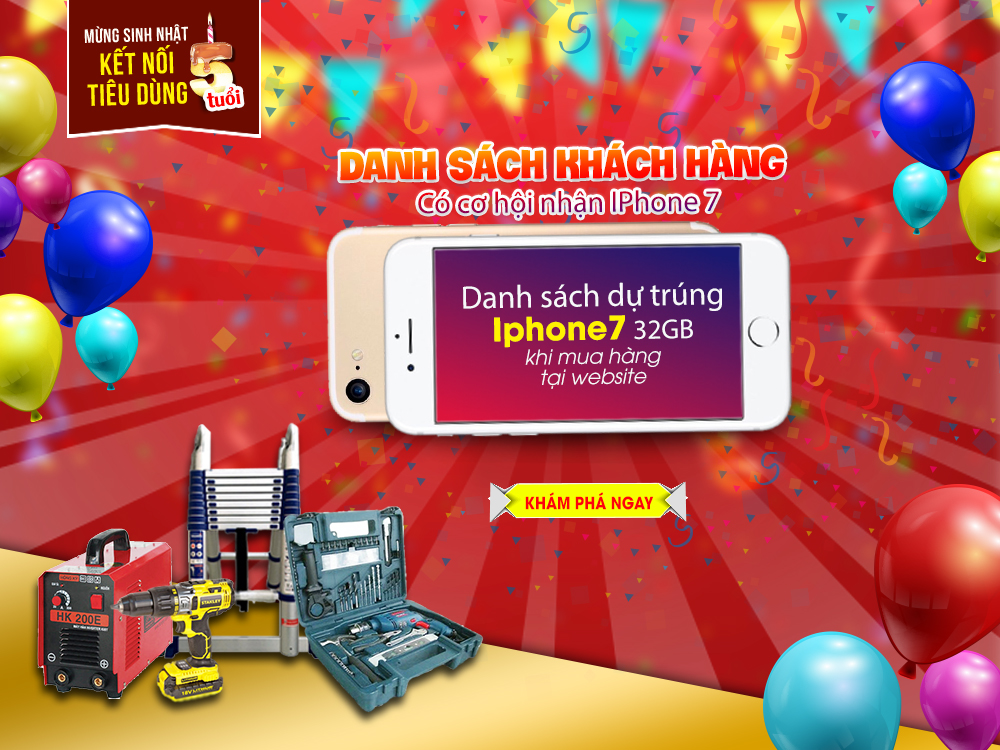 DANH SÁCH KHÁCH HÀNG THAM GIA DỰ THƯỞNG CHƯƠNG TRÌNH SINH NHẬT KẾT NỐI TIÊU DÙNG