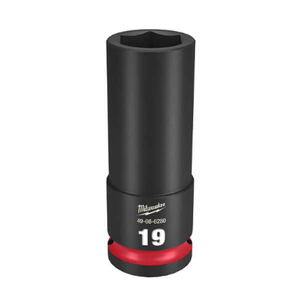Đầu khẩu siết bu lông 1/2" Milwaukee Impact 49-66-6280 (19x78mm)
