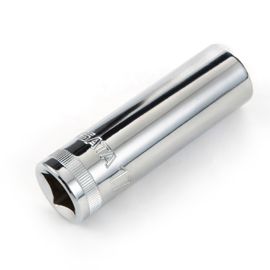 Đầu tuýp dài 6PT. 19mm 1/2" Sata 13410