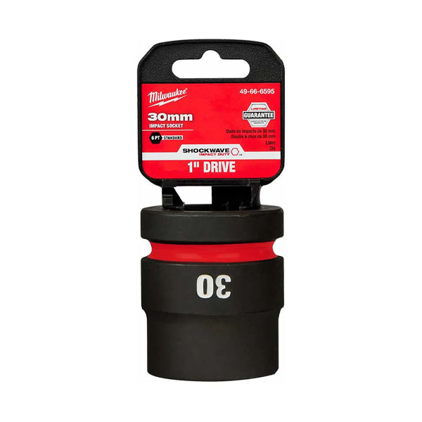 Đầu tuýp impact 1” - 30mm 6 cạnh Milwaukee 49-66-6595
