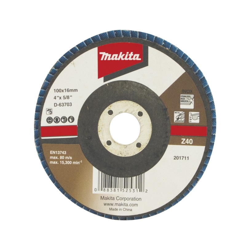 Đĩa nhám xếp inox 100mm Makita D-63703