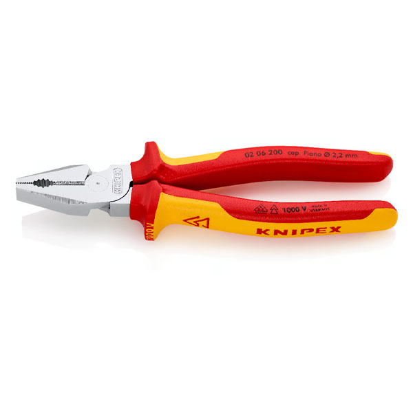 Kìm cách điện đa năng 200mm Knipex 02 06 200