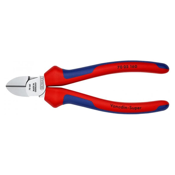 Kìm cắt mặt chéo KNIPEX MẠ CHROME 70 05 160