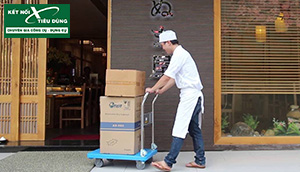 Lựa chọn xe đẩy phù hợp vận chuyển trong nhà hàng