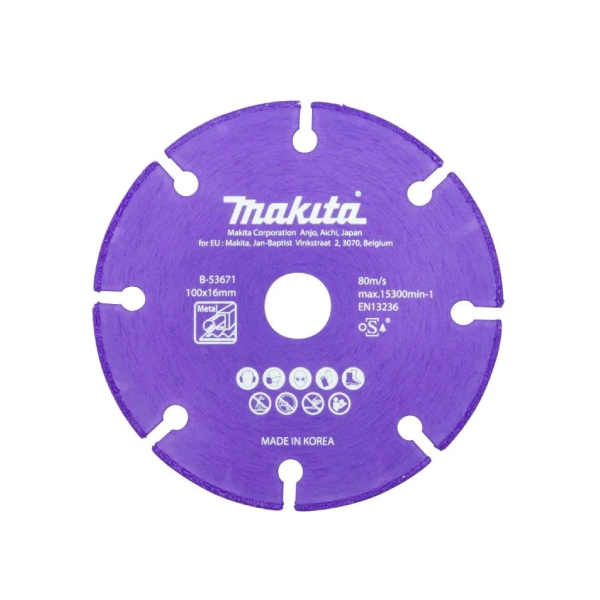 Lưỡi cắt kim cương phân đoạn đa năng 100mm Makita B-53671