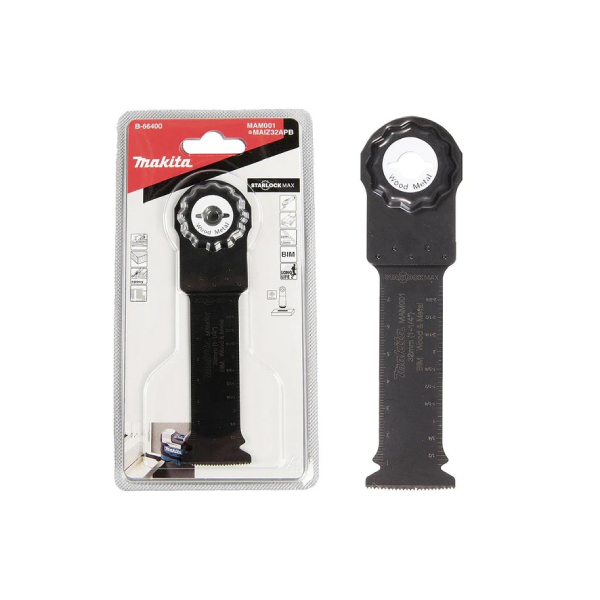 Lưỡi cắt sâu gỗ và kim loại Starlock Max 32X80mm Makita B-66400
