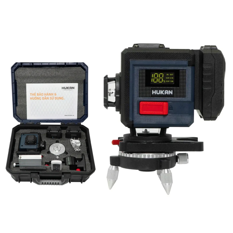 Máy cân bằng Laser 3 tia 360º Hukan G1-LS12-G3