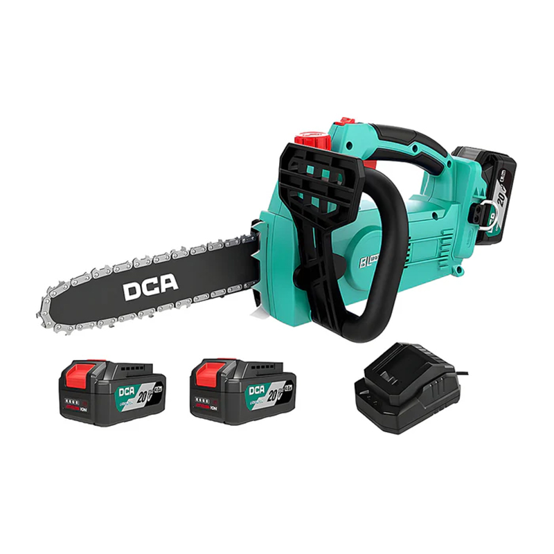 Máy cưa xích dùng pin 20V DCA ADML250BM (2 Pin 4.0Ah & Sạc)