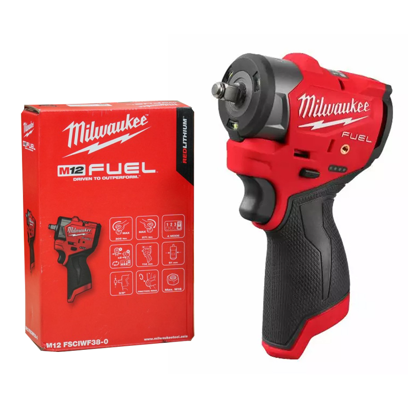 Máy vặn bu lông dùng pin 12V Milwaukee M12 FSCIWF38 (Chưa Pin & Sạc)