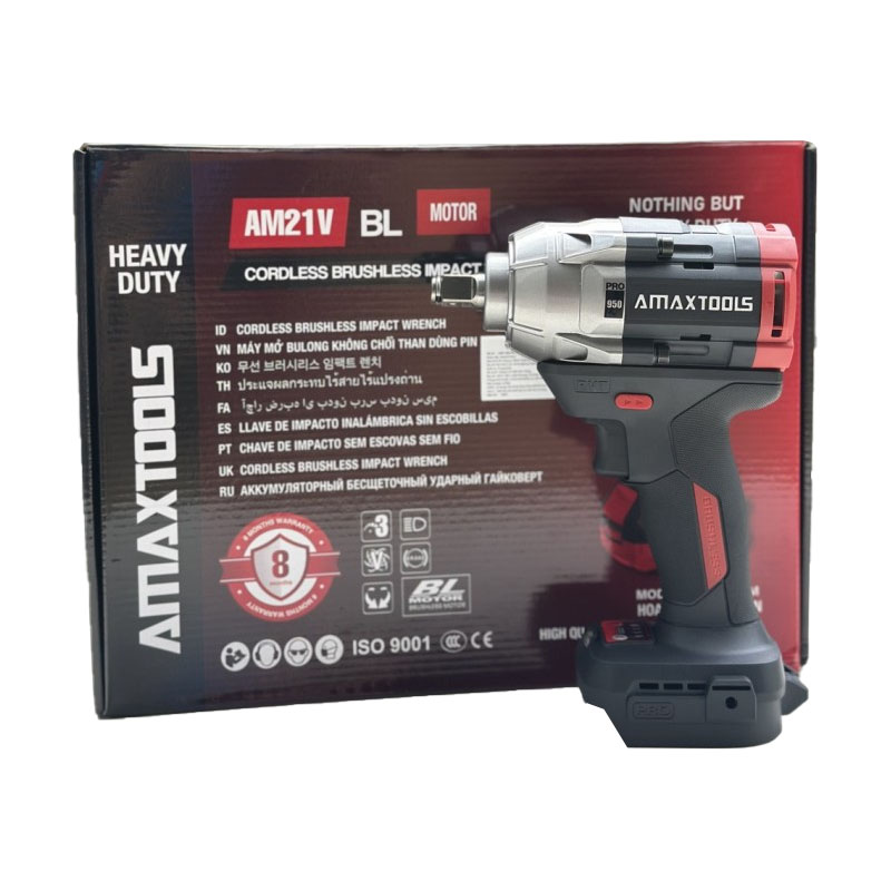 Máy vặn bu lông dùng pin 21V Amaxtools ABL96012SM (Chưa Pin & Sạc)