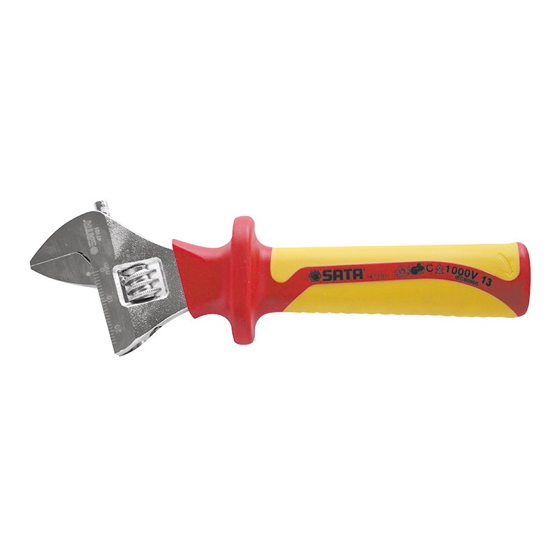 Mỏ lết cách điện cầm tay 8" (200mm)  Sata 47102
