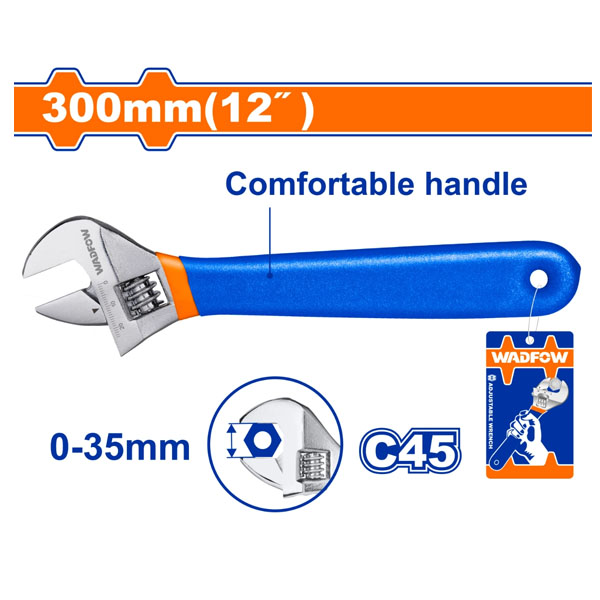 Mỏ lết WadFow WAW5112 300mm(12")