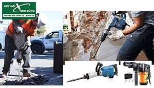 Nên chọn máy khoan đục bê tông Đức hay Nhật?