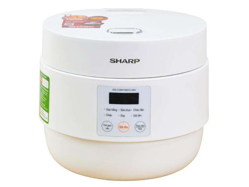 Nồi cơm điện tử 1 lít Sharp KS-COM100DV
