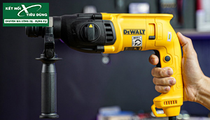 [Review] Cặp Khoan Bê Tông Xịn Từ Dewalt - D25033K, D25032K: Công Suất 710W, Bảo Hành 3 Năm