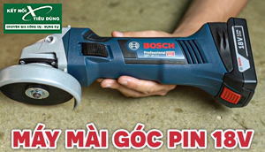 [Review] Mạnh Như Máy Điện: Máy Mài Góc Pin 18V Bosch GWS 18 V-LI