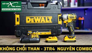 [Review] Máy Bắn Vít Impact 12V Đời Mới Dewalt DCF 801: Lực Vặn 160Nm, Động Cơ Không Chổi Than, Chỉ 3.4 Triệu Đồng Có Nguyên Combo