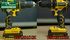 [Review] Máy Khoan Pin Stanley SBH201D2K & SBD201D2K - Hàng MỸ Có Khác