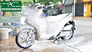 Rửa xe tay ga tại nhà, những điều bắt buộc phải biết