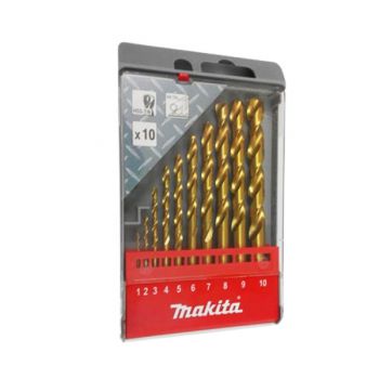 1-10mm Bộ mũi khoan kim loại HSS-G 19 chi tiết Makita D-29941