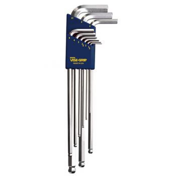 1.5-10mm Bộ lục giác đầu bi 9 cây IRWIN 9097080