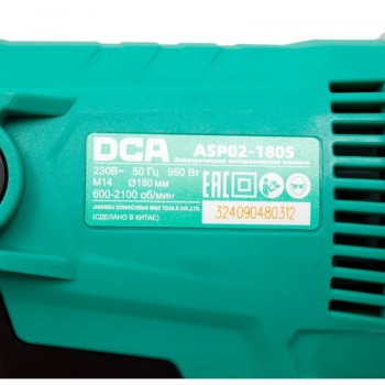 180mm Máy đánh bóng 950W DCA ASP02-180S (Có điều tốc)