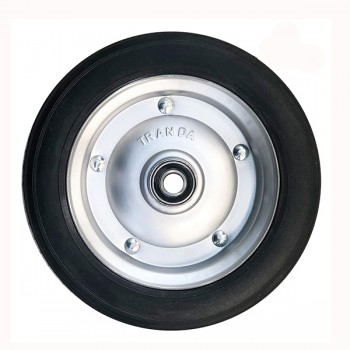 Bánh đặc xe rùa mâm mạ kẽm, không đùm Trần Đà 3.00-8