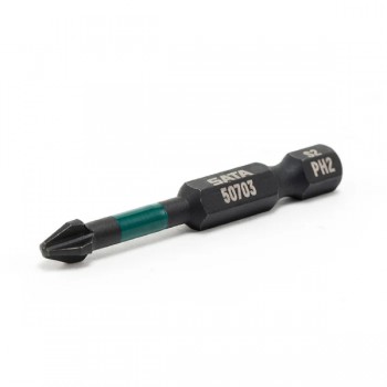 Bộ 10 mũi vít bake cốt 1/4" dài 50mm PH #1 SATA 59702