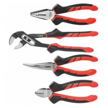 Bộ 4 kìm tay bọc nhựa chống trượt Holex 700108 4