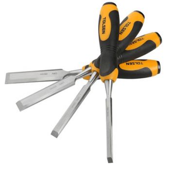 Bộ đục 4 cán nhựa Tolsen 25081