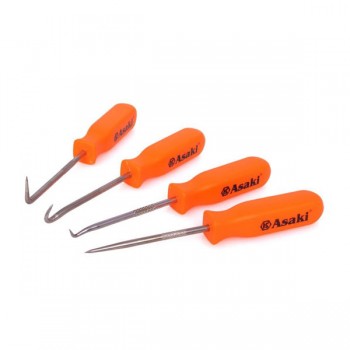 Bộ dụng cụ tháo phốt chặn 4 cây - 5"/125mm Asaki AK-1084