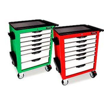 Bộ tủ dụng cụ 7 ngăn màu đỏ Toptul GCAJ0057