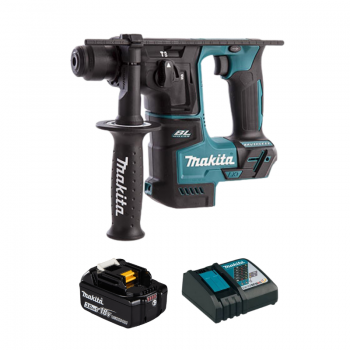 Combo Makita 07 - Máy Khoan Bê Tông Dùng Pin DHR171 + Pin 3.0Ah + Đế Sạc Nhanh