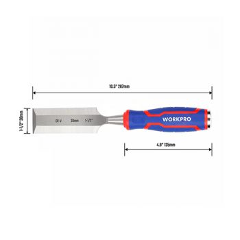 Đục gỗ 1 -1/2 inch 38mm Workpro WP243012
