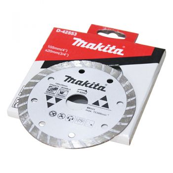 Lưỡi cắt đá granite, cẩm thạch khô 105mm Makita D-42553