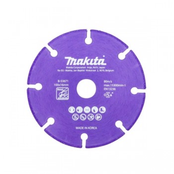 Lưỡi cắt kim cương phân đoạn đa năng 100mm Makita B-53671